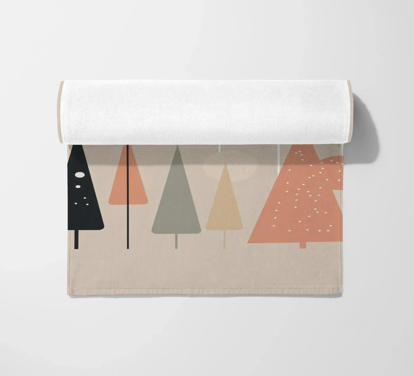 Abstract Trees Strandtuch von Hey Vincent