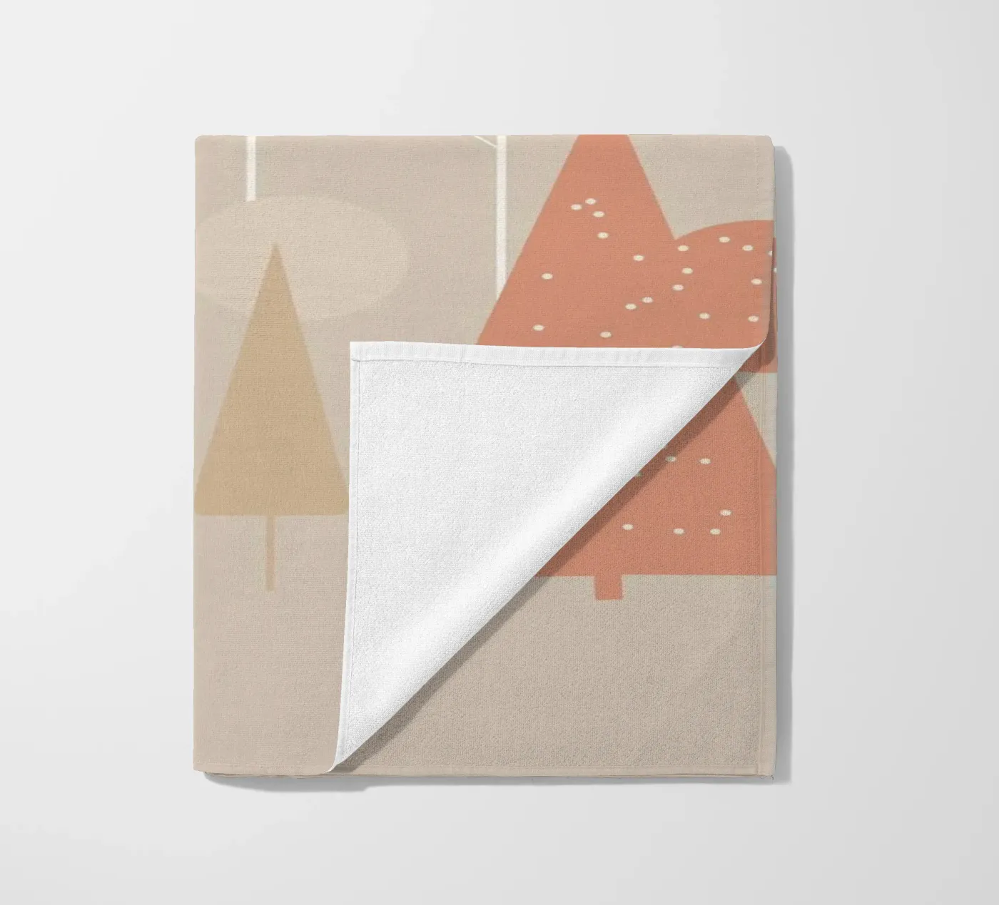 Abstract Trees Strandtuch von Hey Vincent