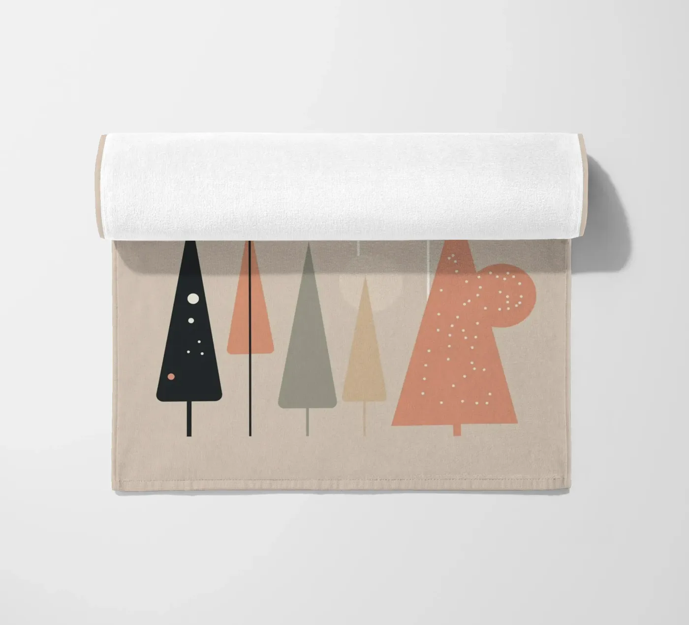 Abstract Trees Strandtuch von Hey Vincent