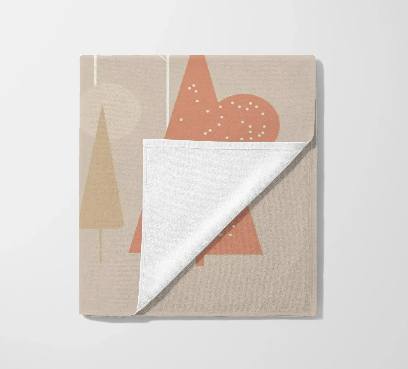 Abstract Trees Strandtuch von Hey Vincent