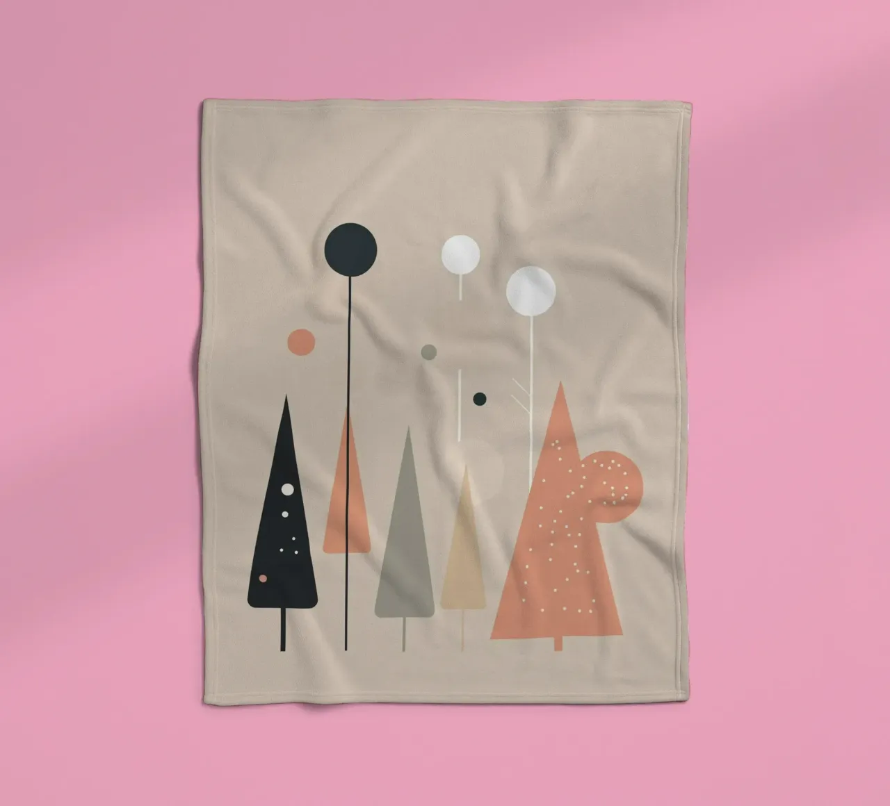 Abstract Trees coperta in pile da Hey Vincent