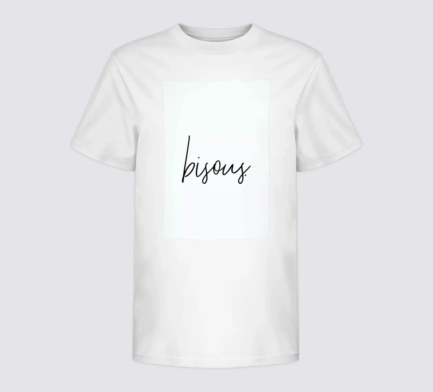 Bisous t-shirt bambini da Honeymoon Hotel