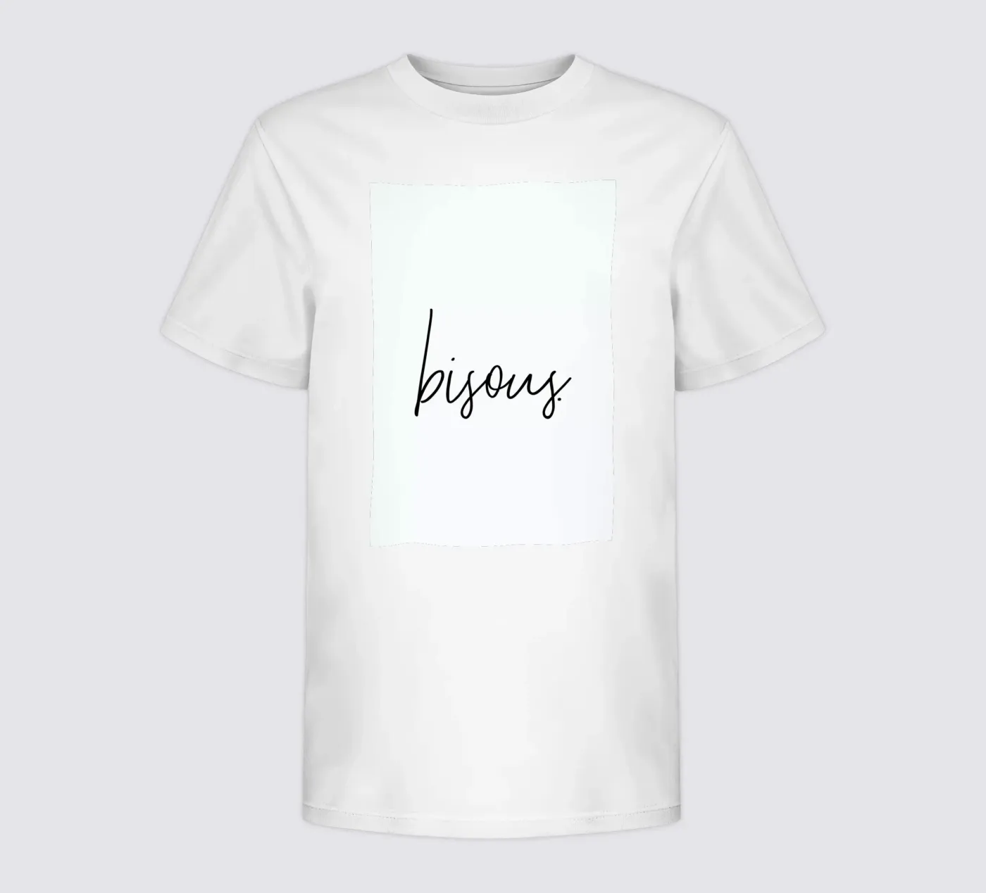 Bisous t-shirt bambini da Honeymoon Hotel