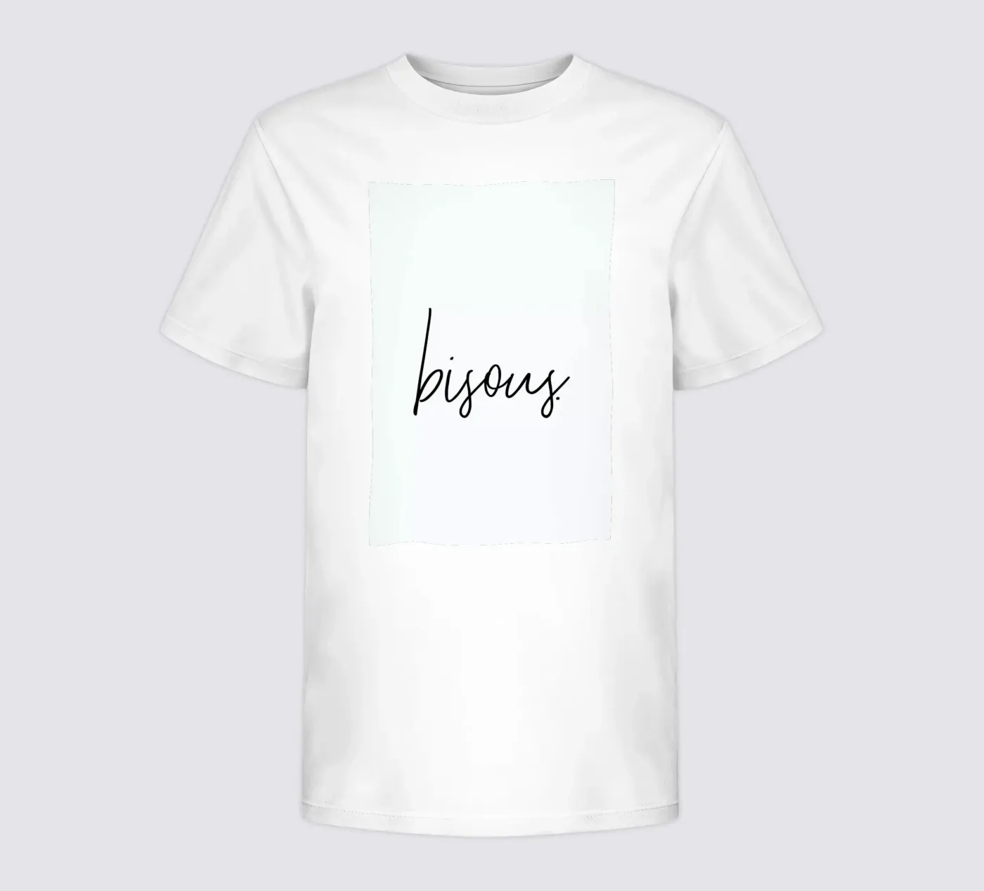 Bisous t-shirt bambini da Honeymoon Hotel