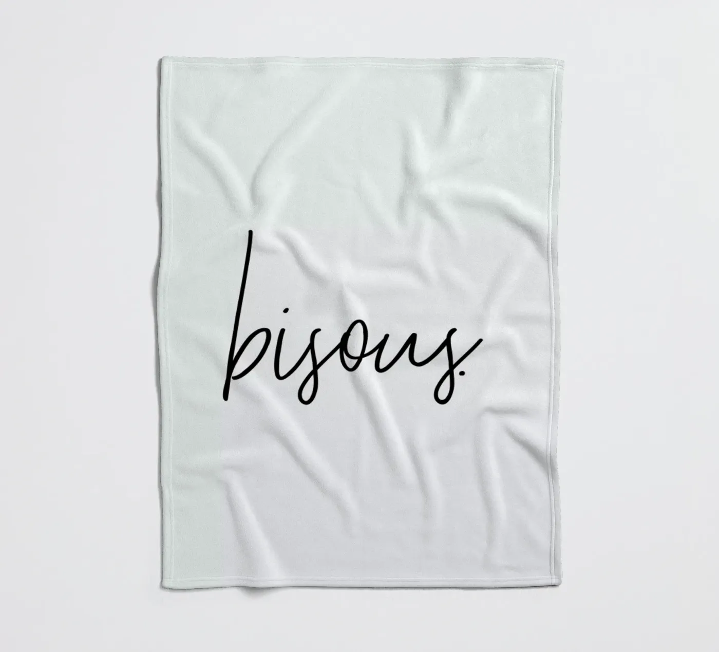 Bisous Fleecedecke von Honeymoon Hotel