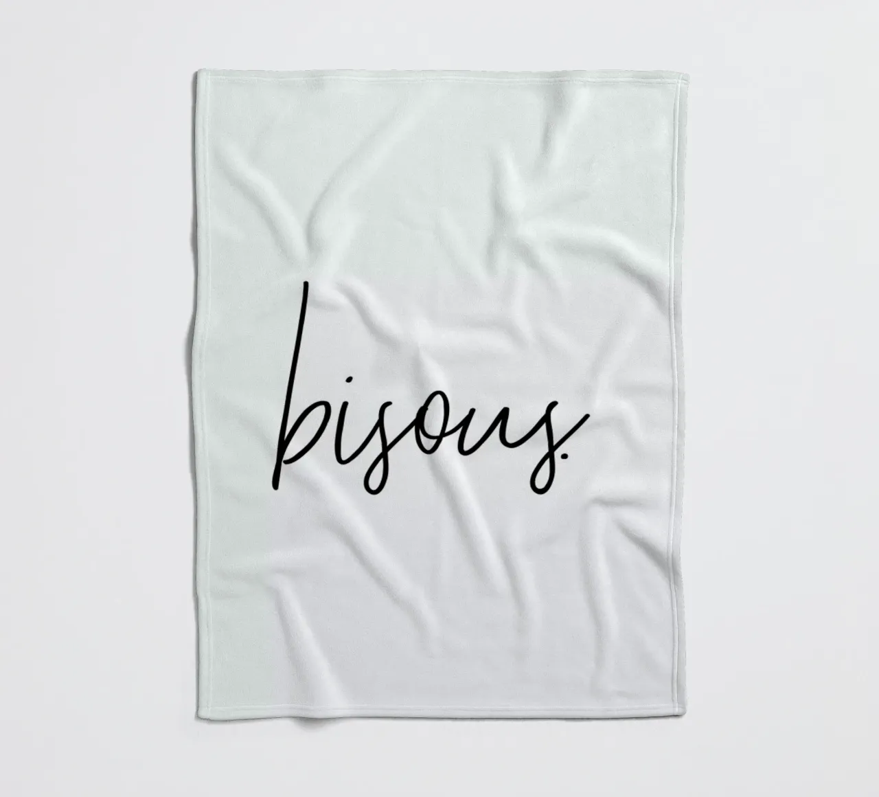 Bisous Fleecedecke von Honeymoon Hotel