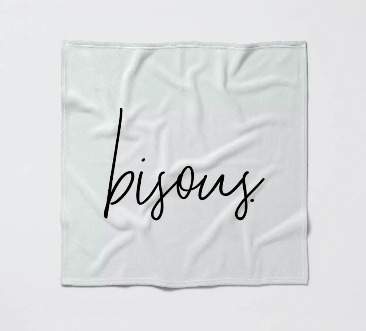 Bisous Fleecedecke von Honeymoon Hotel