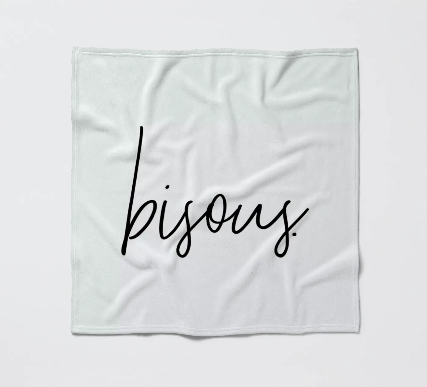 Bisous Fleecedecke von Honeymoon Hotel