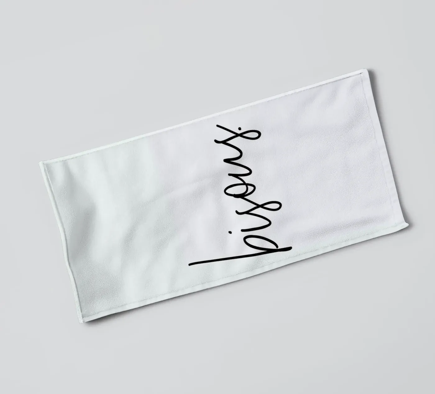 Bisous badhanddoek van Honeymoon Hotel