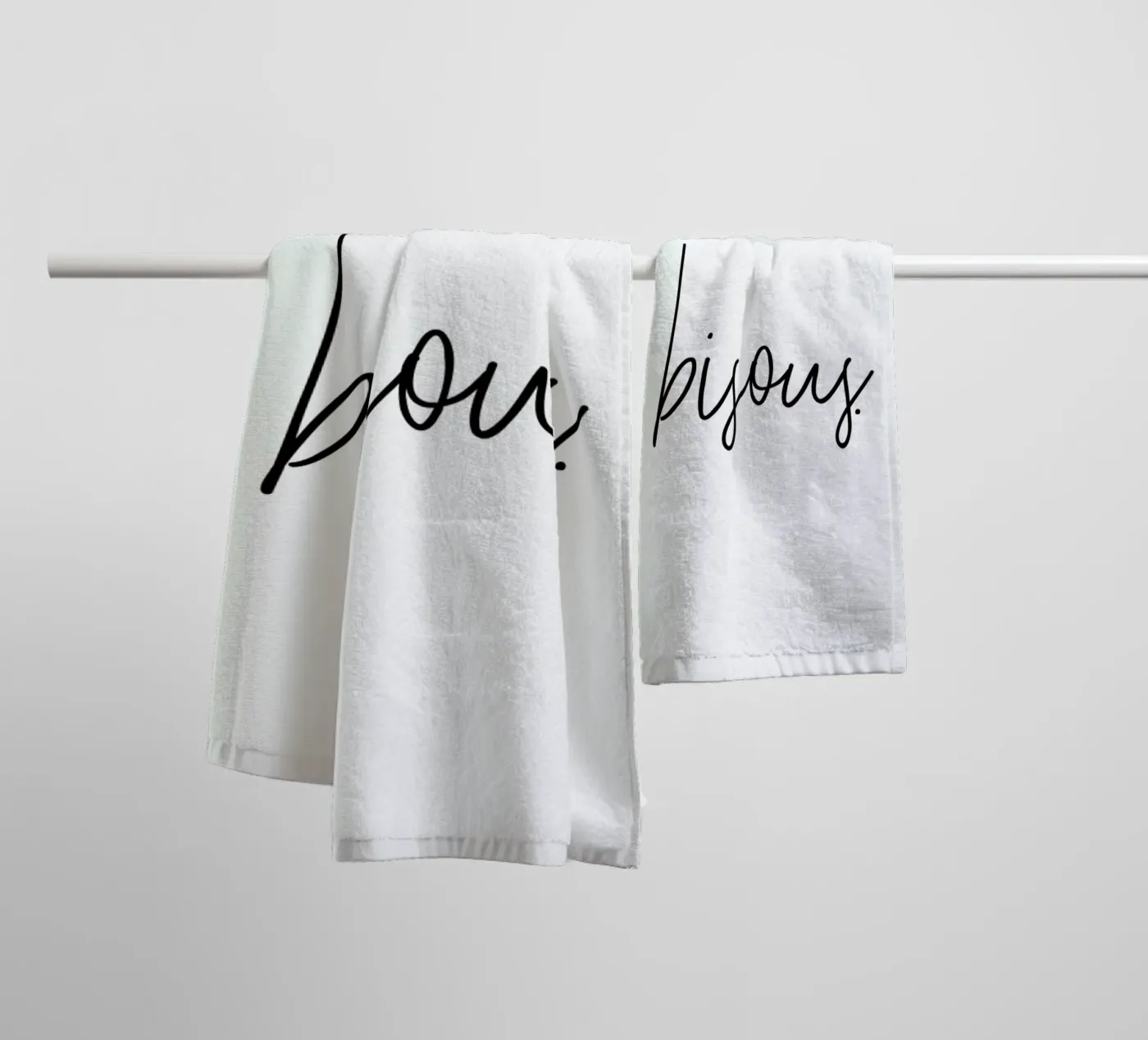 Bisous towel by Honeymoon Hotel