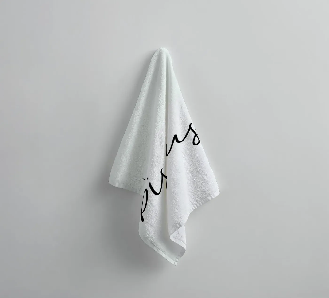 Bisous towel by Honeymoon Hotel