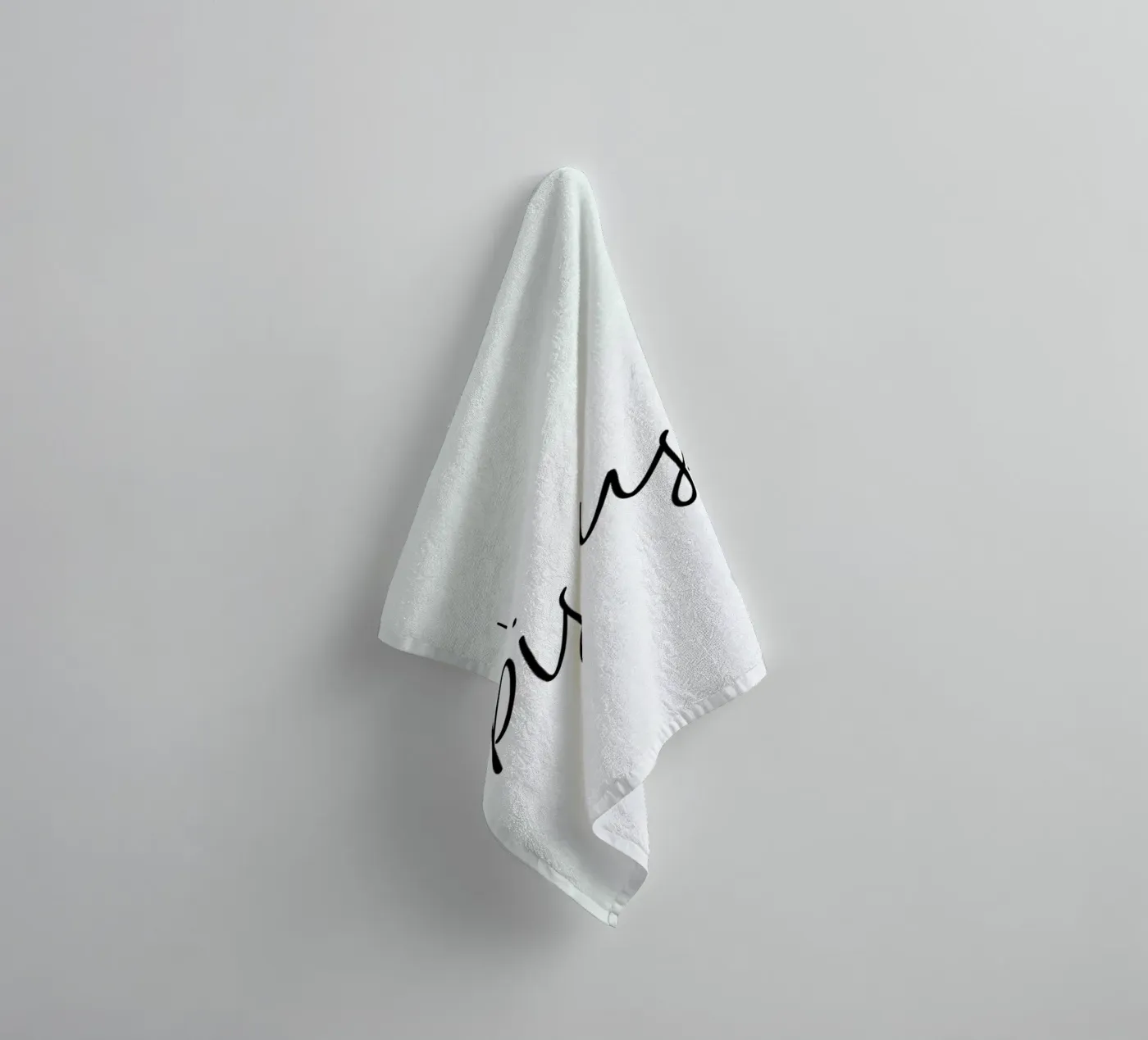 Bisous badhanddoek van Honeymoon Hotel