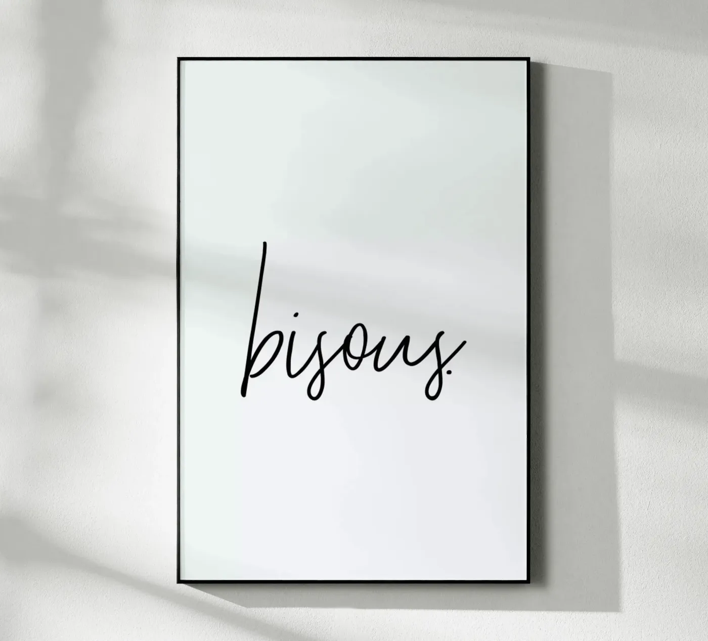Bisous plexiglas de Honeymoon Hotel