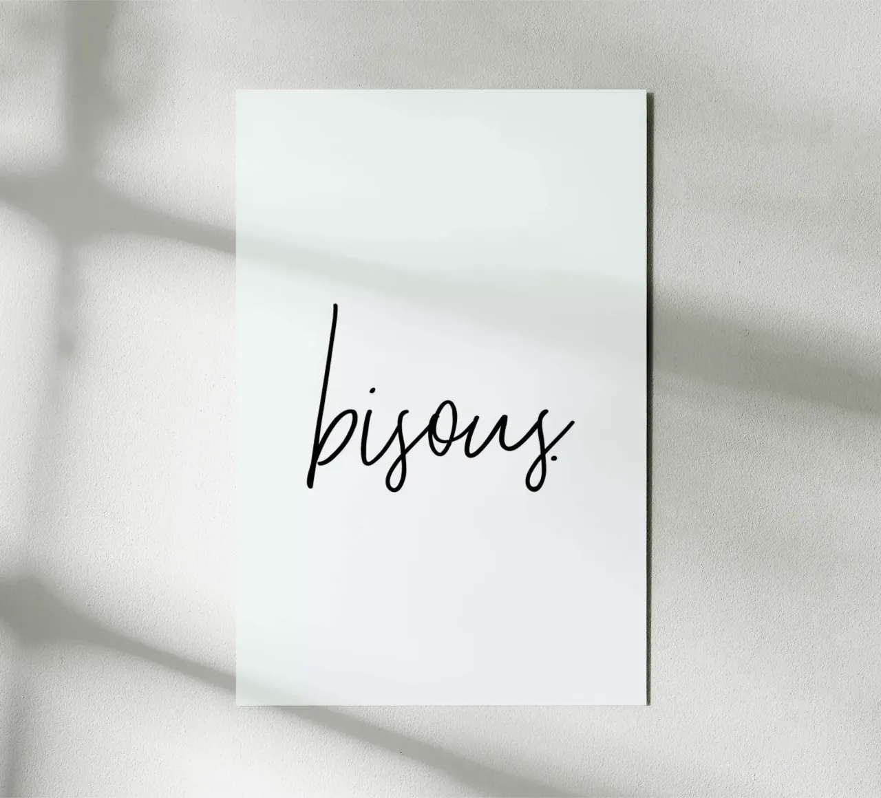 Bisous alluminio dibond da Honeymoon Hotel