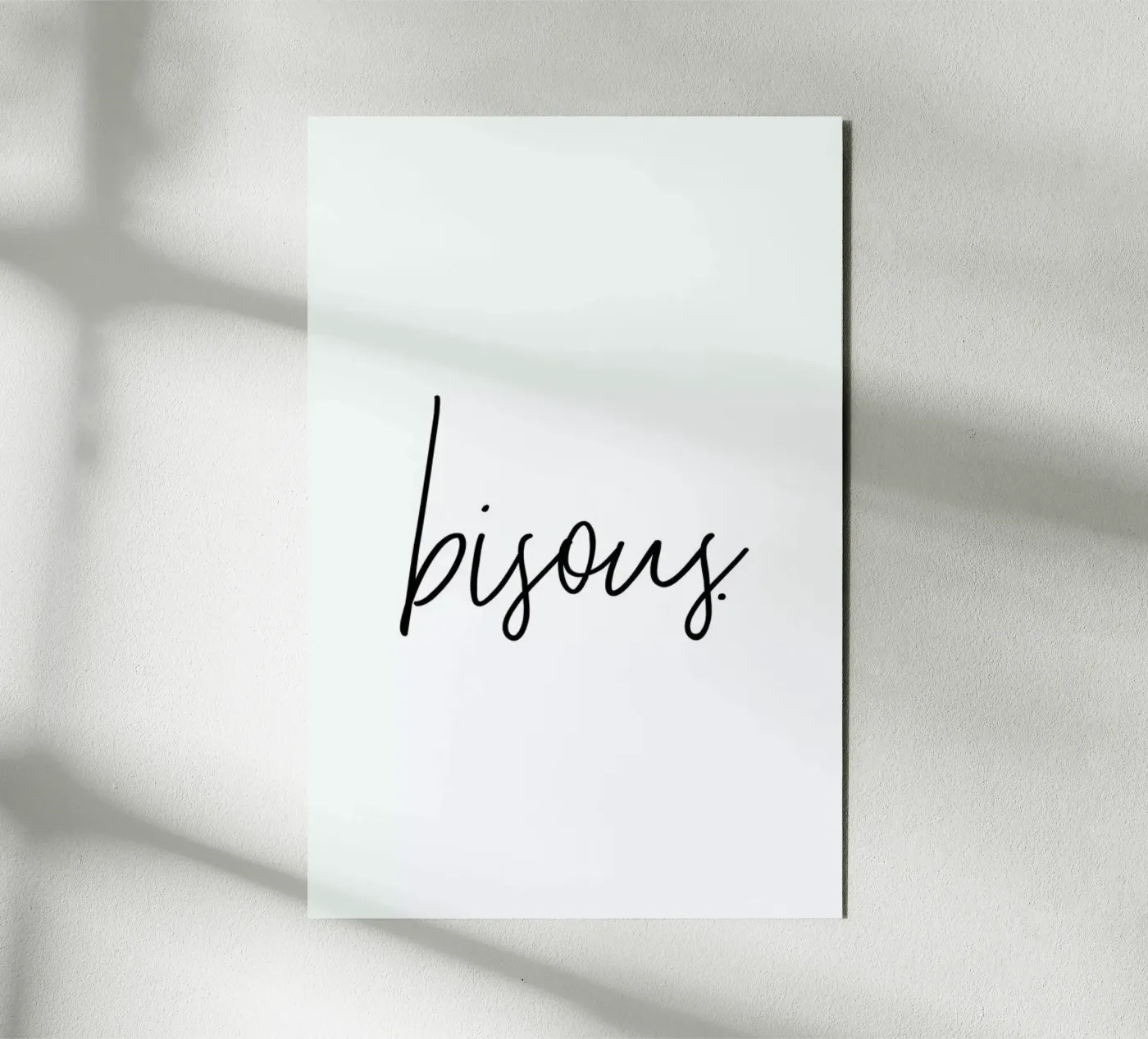 Bisous alluminio dibond da Honeymoon Hotel
