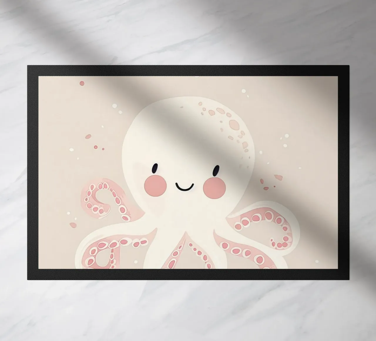 Design della cameretta per bambini Octopus, affermazione Be Unique zerbino da Little Lola