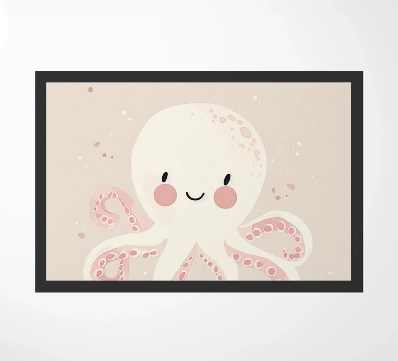 Design della cameretta per bambini Octopus, affermazione Be Unique zerbino da Little Lola