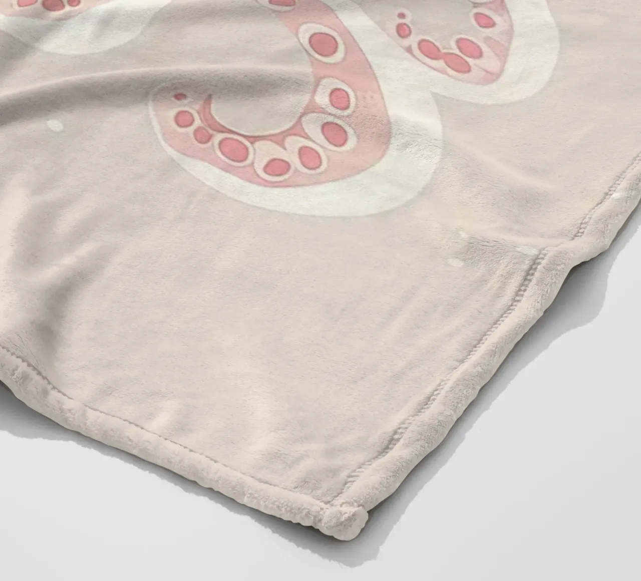 Design della cameretta per bambini Octopus, affermazione Be Unique coperta in pile da Little Lola
