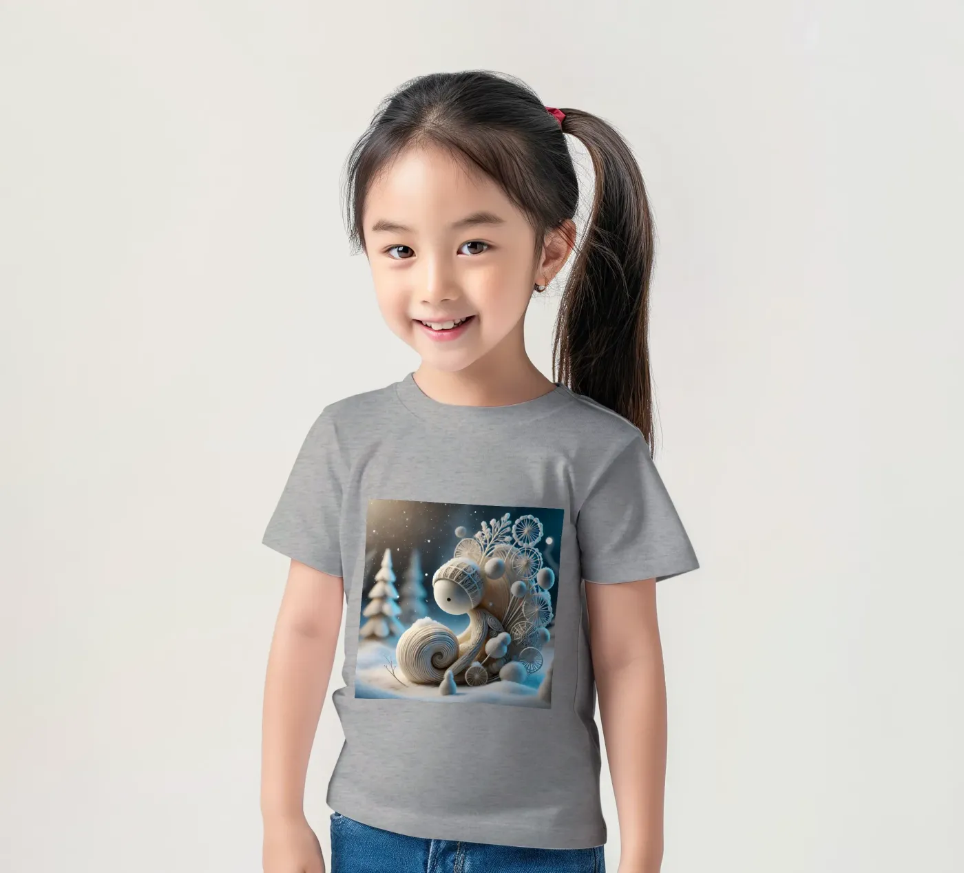 Ramoscello t-shirt bambini da Twinkle Art Studio