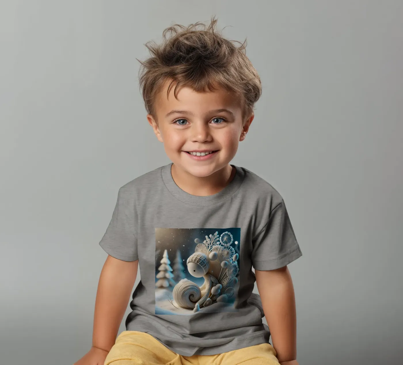 Ramoscello t-shirt bambini da Twinkle Art Studio