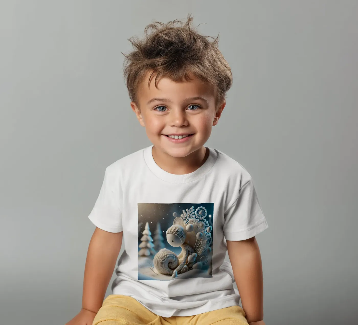 Ramoscello t-shirt bambini da Twinkle Art Studio
