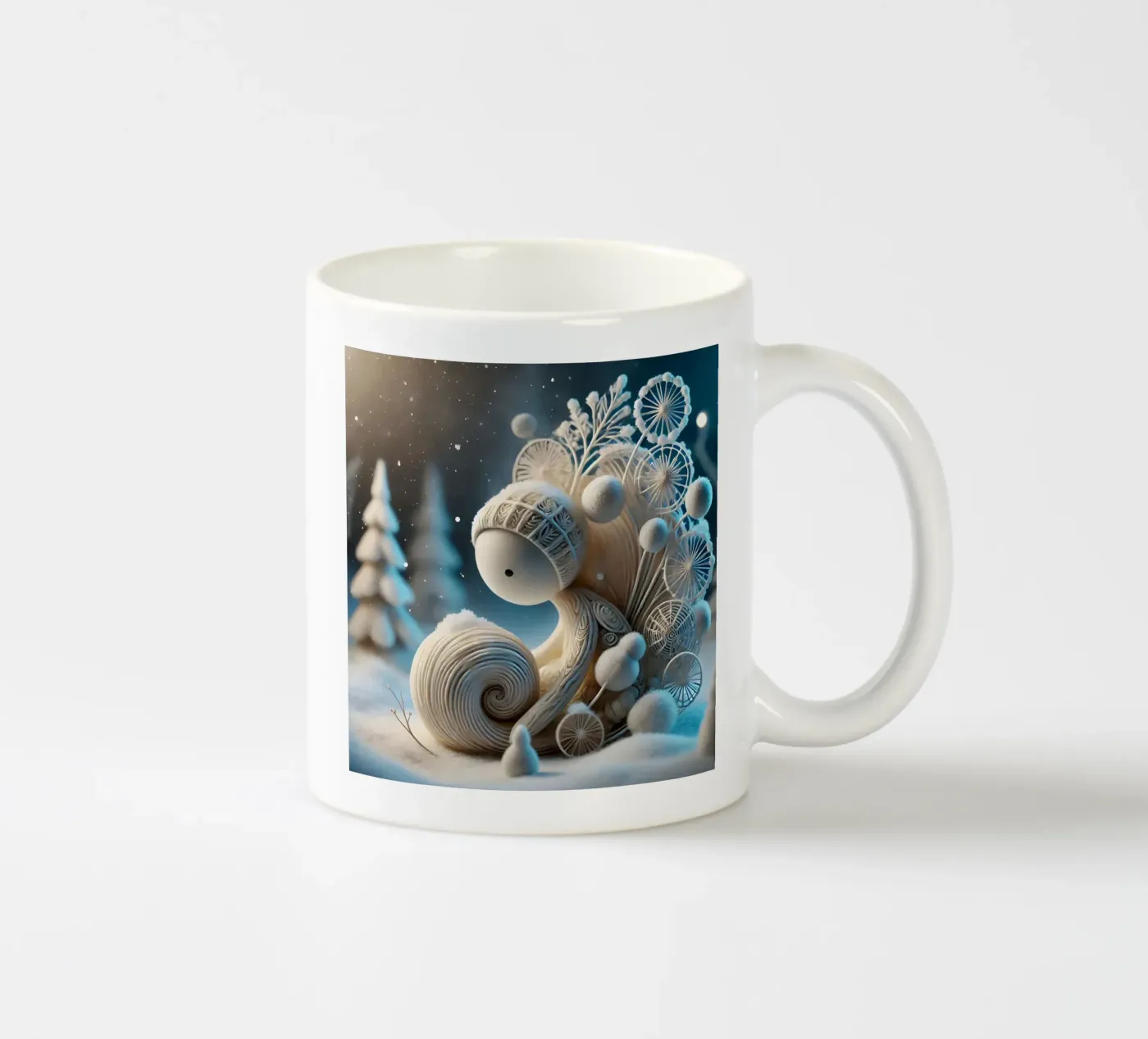 Twiglet ceramic mug by Twinkle Art Studio