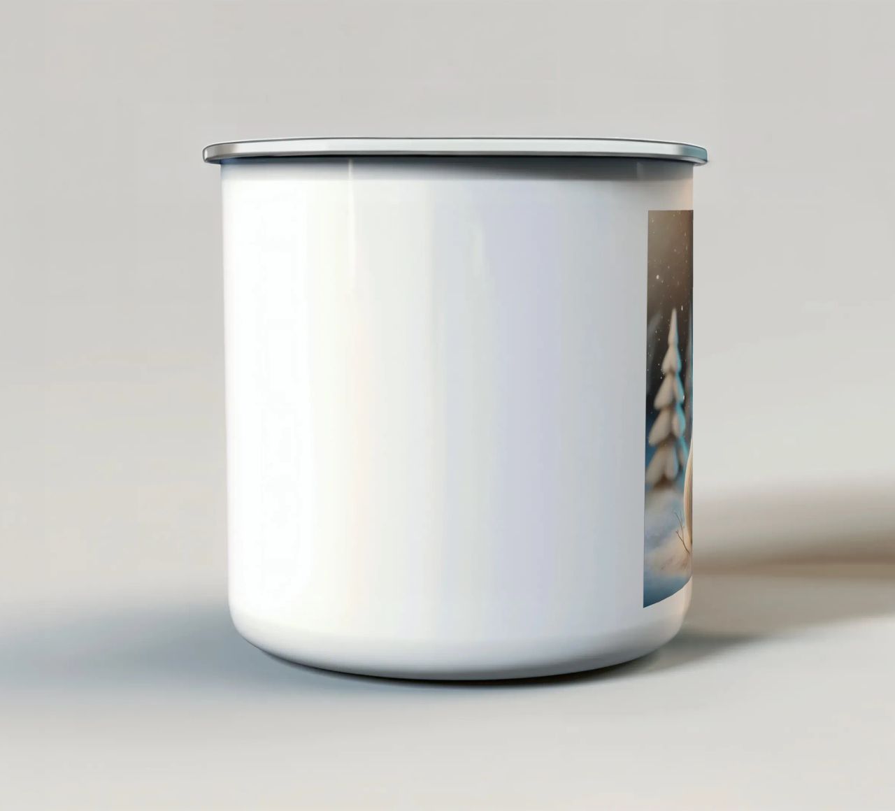 Ramoscello tazza in smalto da Twinkle Art Studio