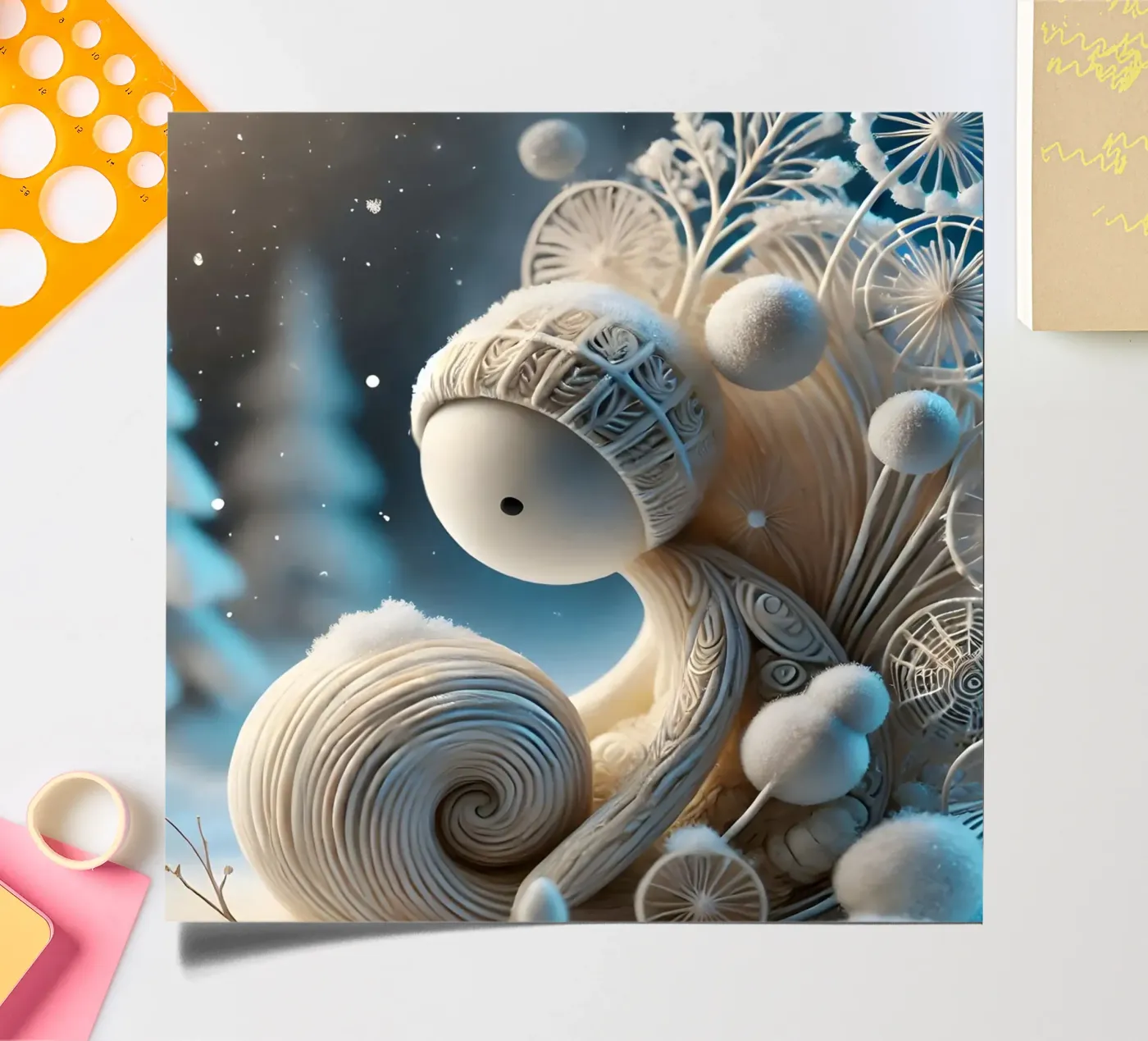 Twiglet sticker sheet by Twinkle Art Studio