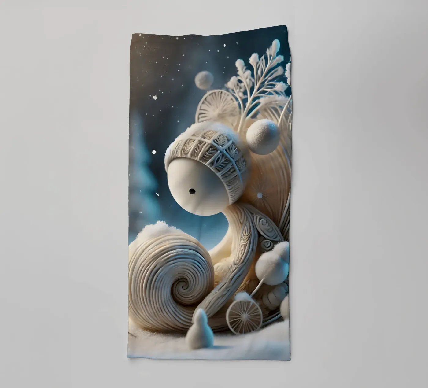 Twiglet badhanddoek van Twinkle Art Studio