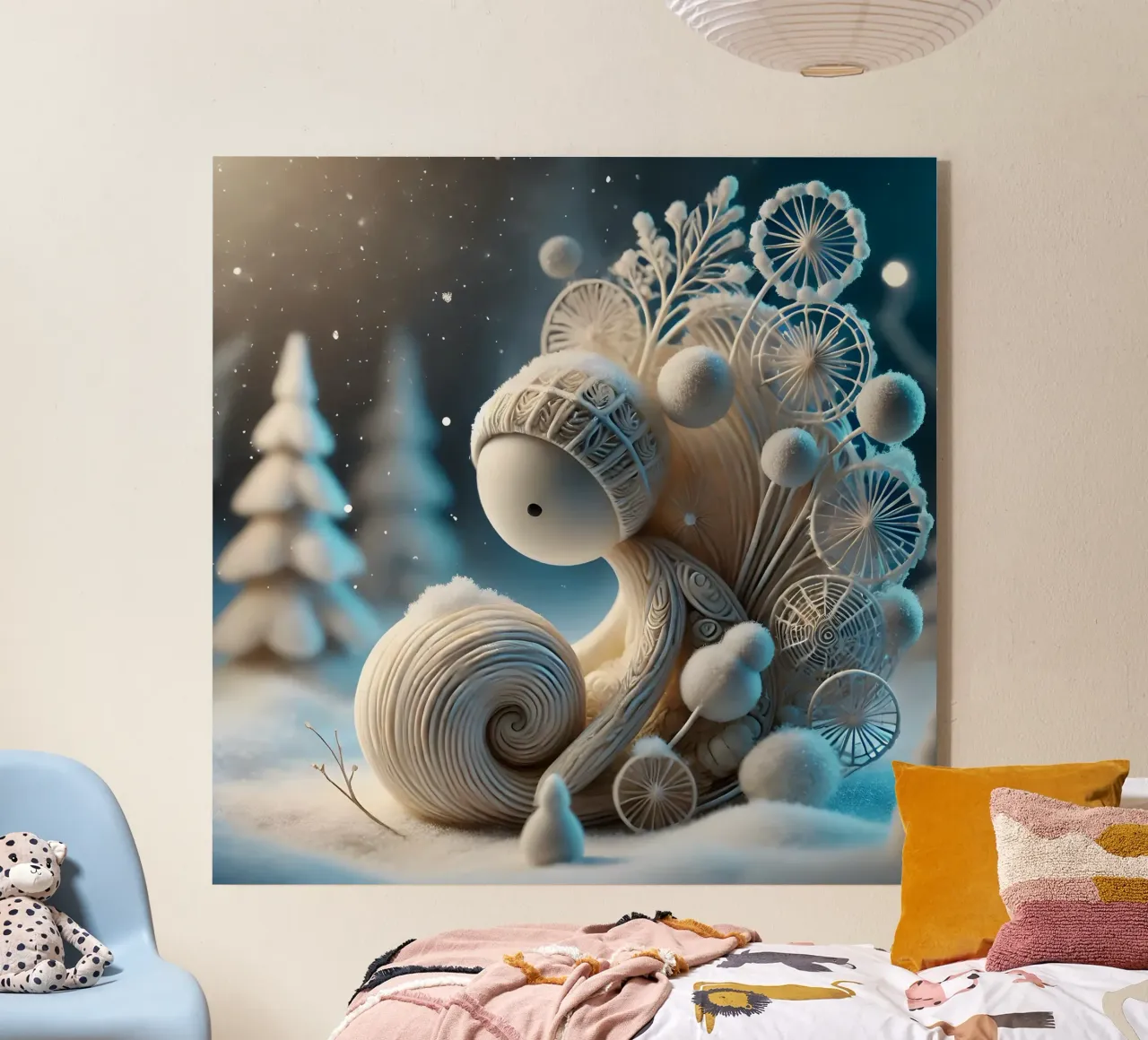 Twiglet acrylic glass by Twinkle Art Studio