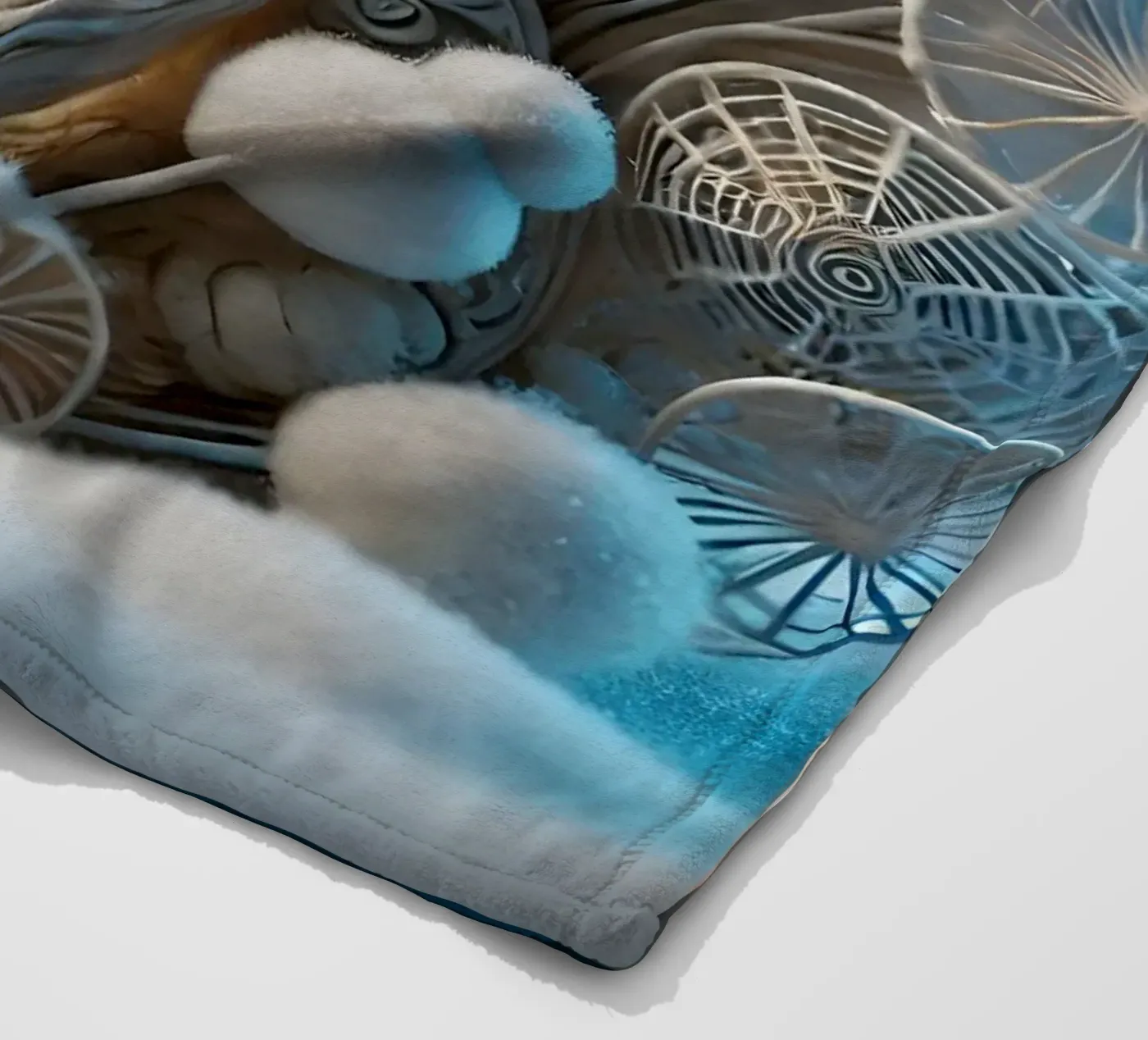 Twiglet Fleecedecke von Twinkle Art Studio