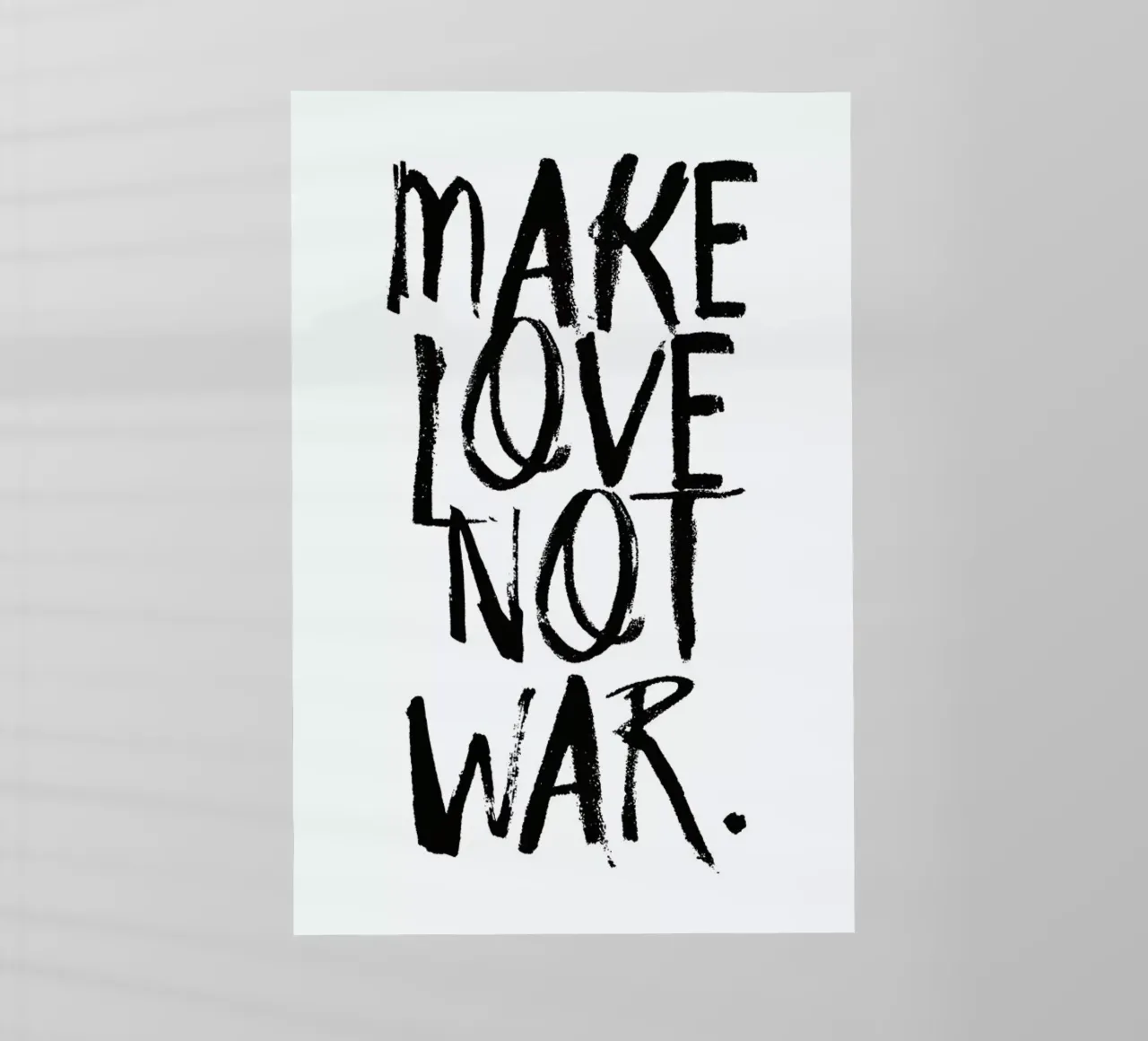 Make Love pellicola backlit da Honeymoon Hotel