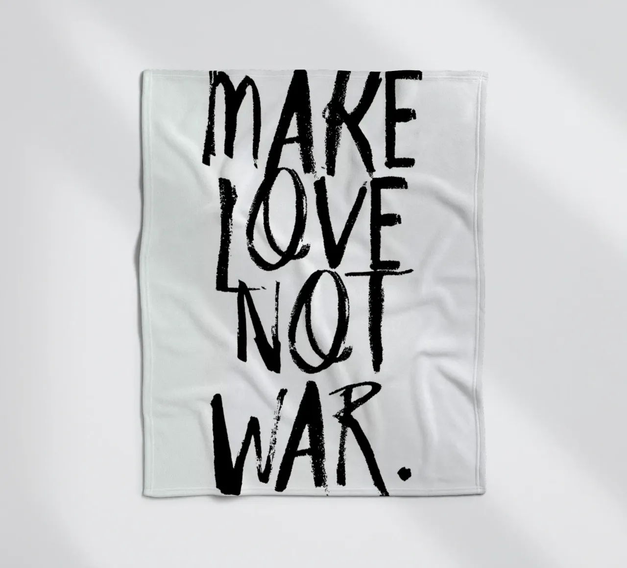 Make Love fleecedeken van Honeymoon Hotel