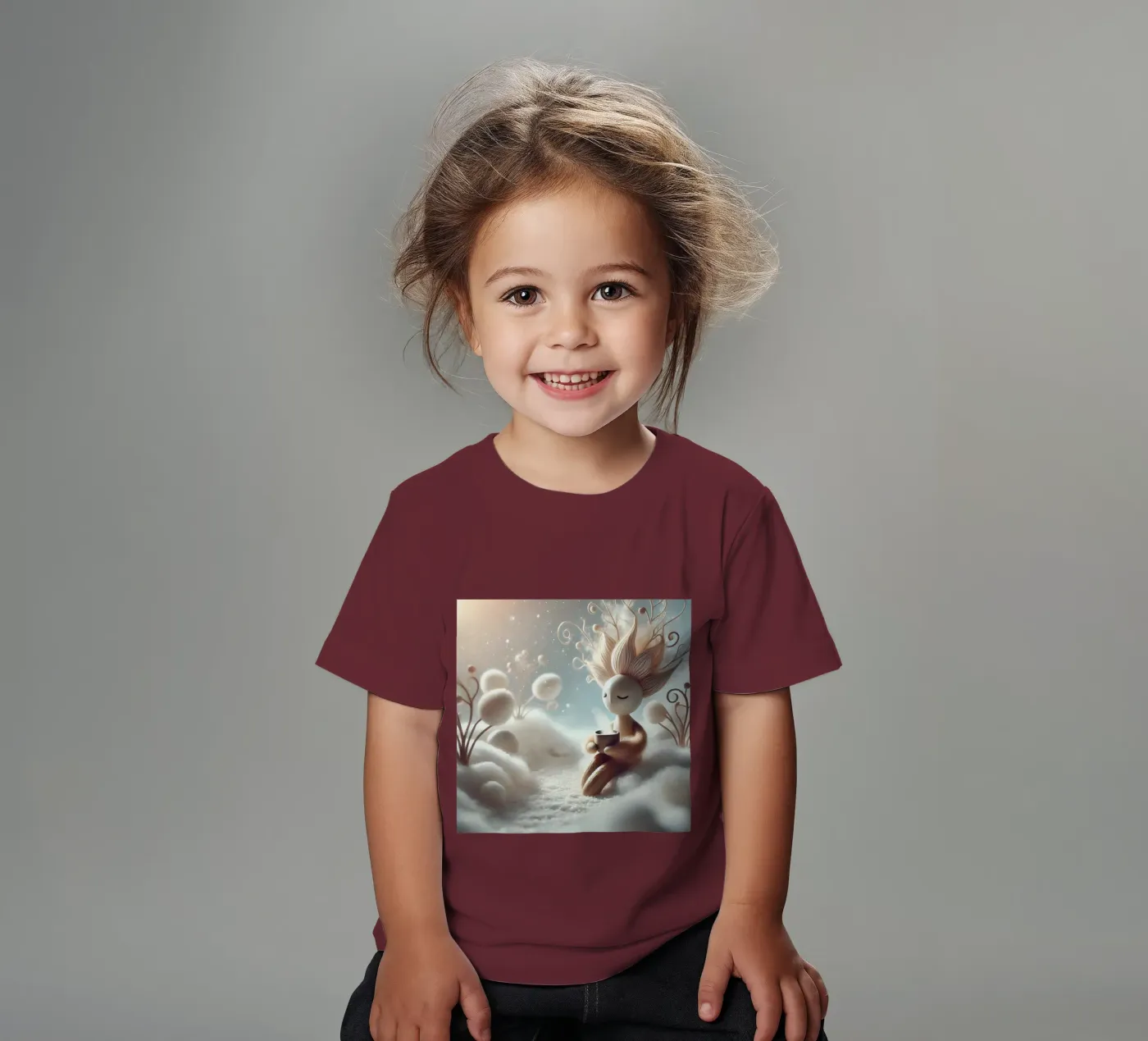 Ramoscello t-shirt bambini da Twinkle Art Studio