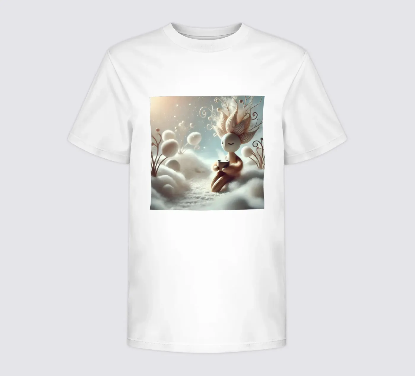 Ramoscello t-shirt bambini da Twinkle Art Studio
