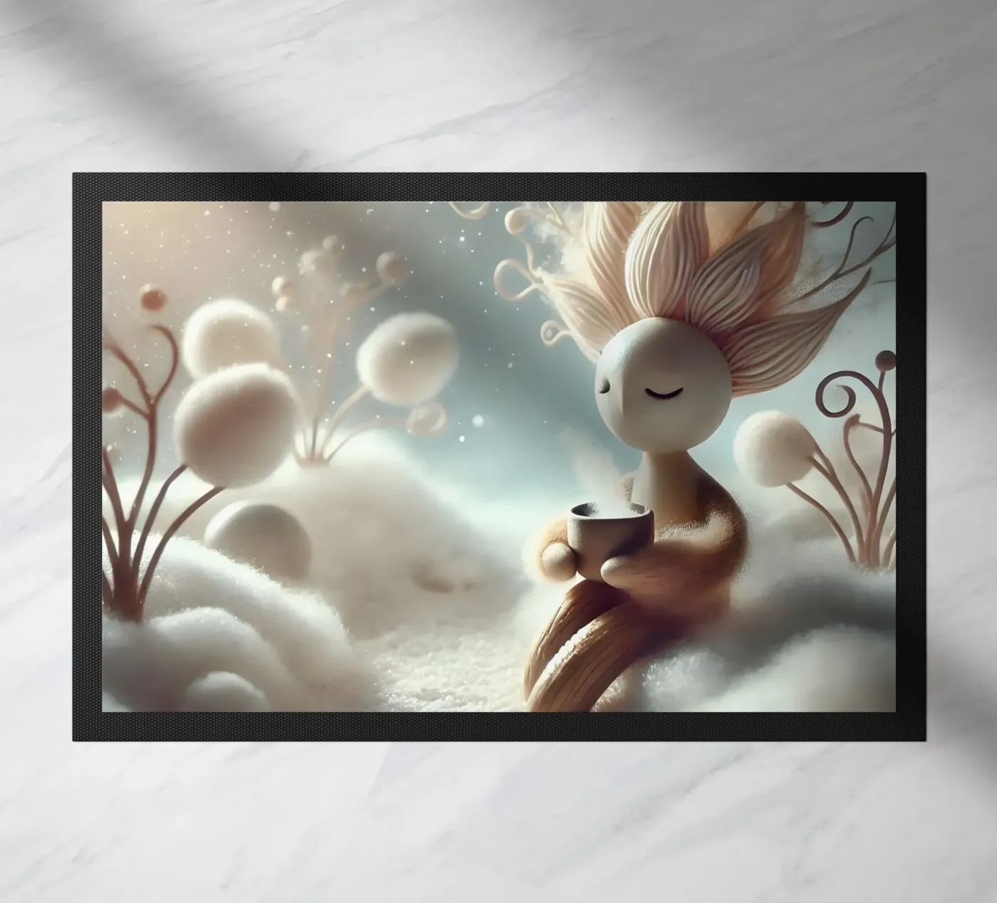 Twiglet Fußmatte von Twinkle Art Studio