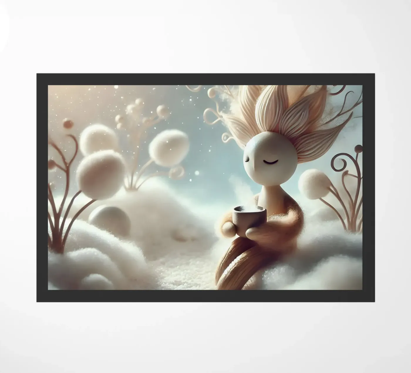 Twiglet Fußmatte von Twinkle Art Studio