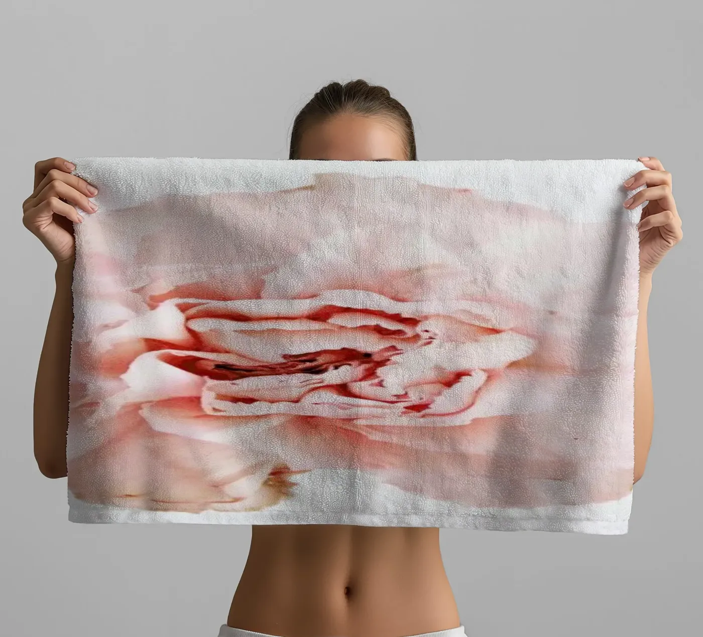 Carnation Handtuch von Miles of Light