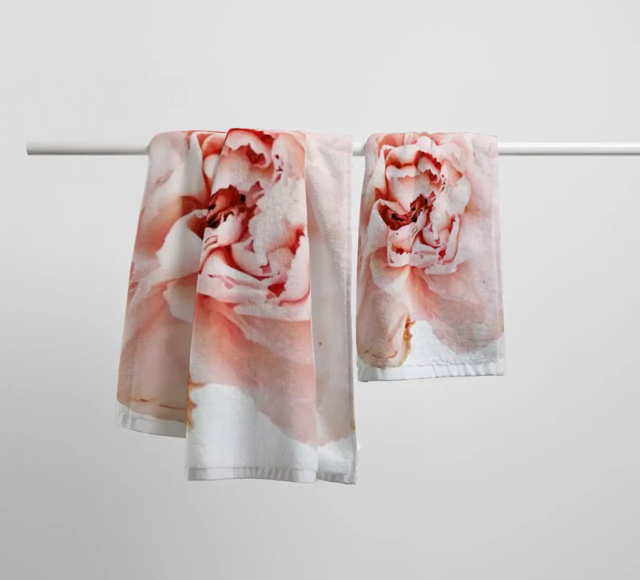 Carnation asciugamano da bagno da Miles of Light