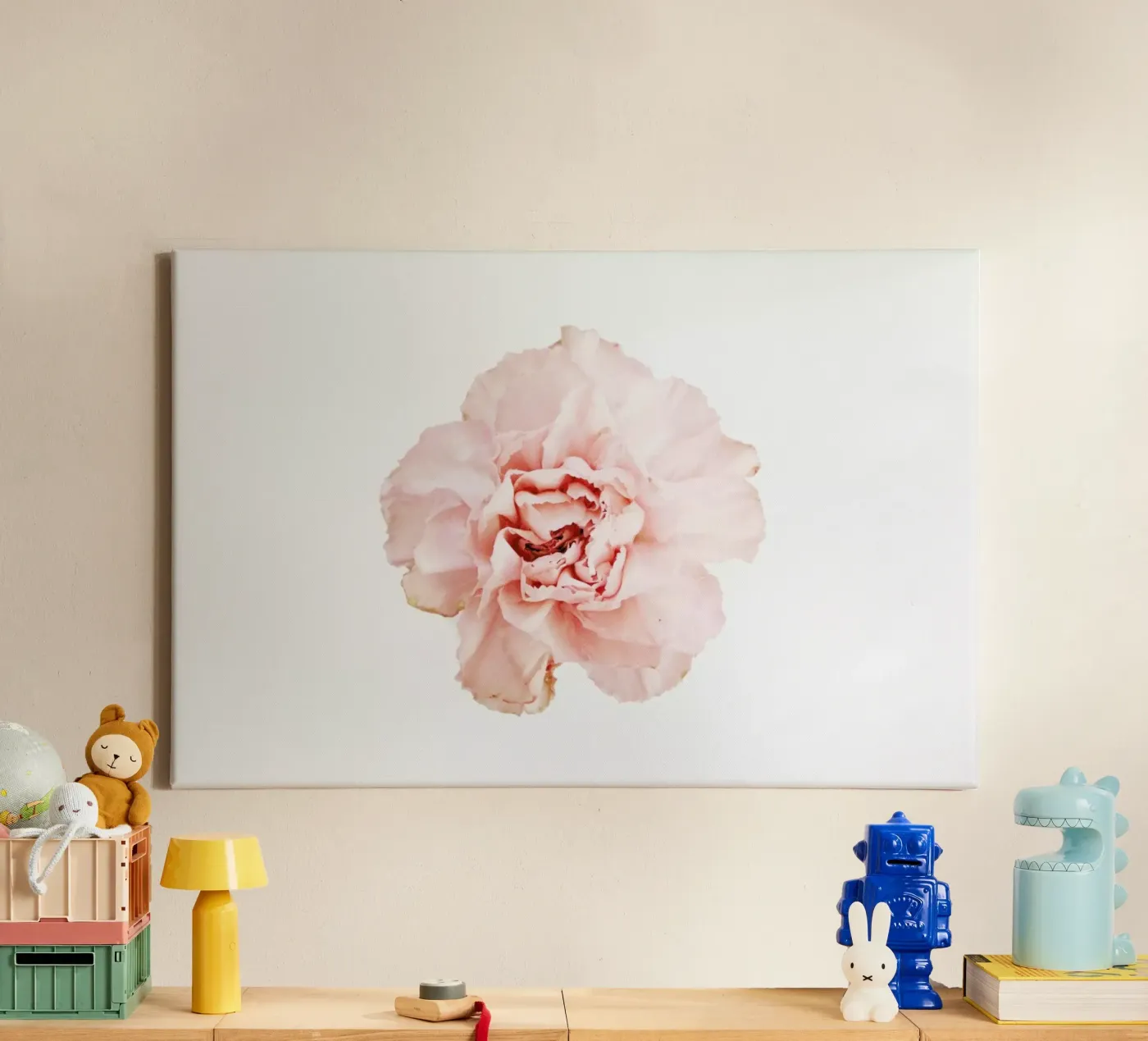 Carnation Leinwand von Miles of Light