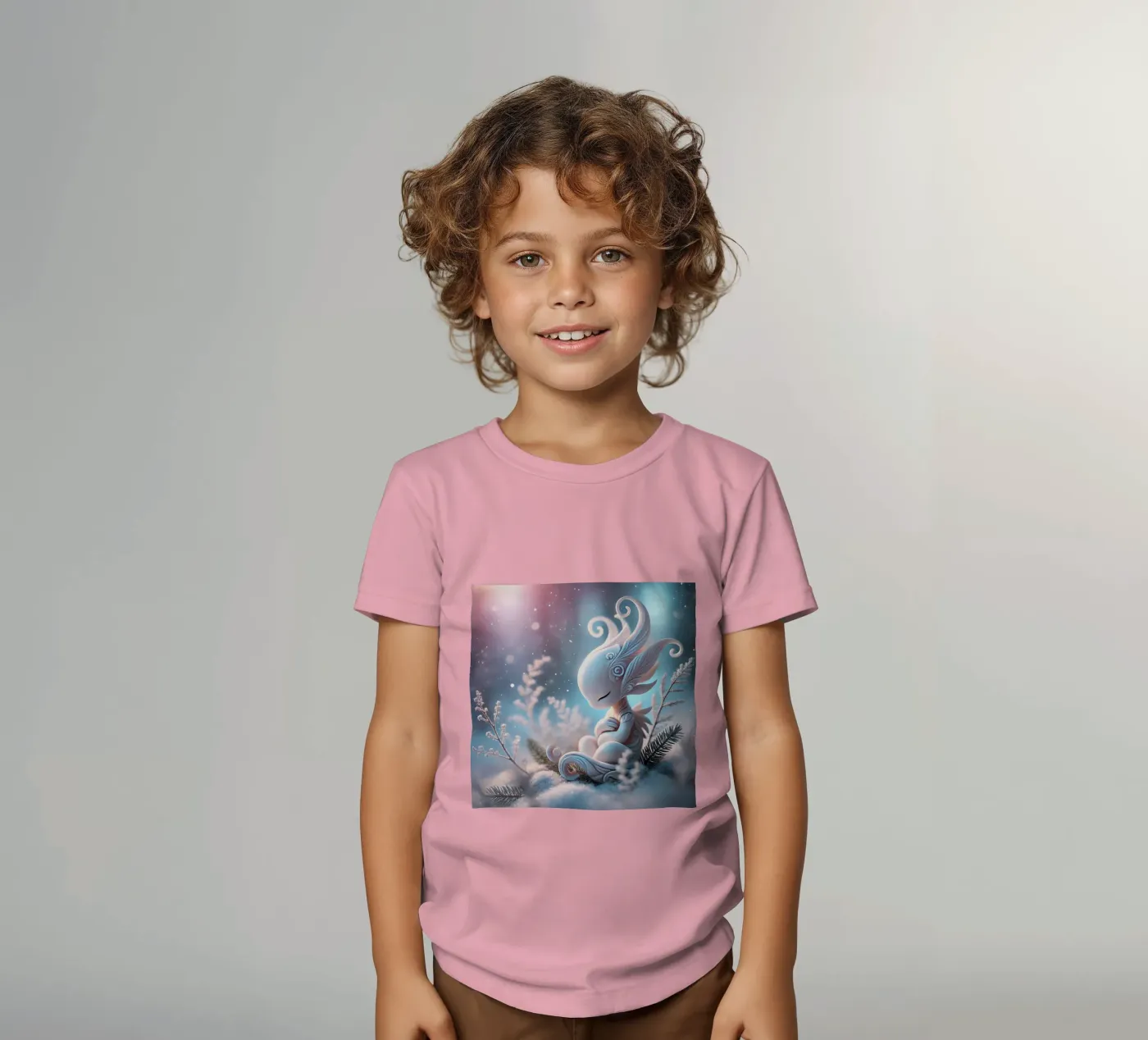 Ramoscello t-shirt bambini da Twinkle Art Studio