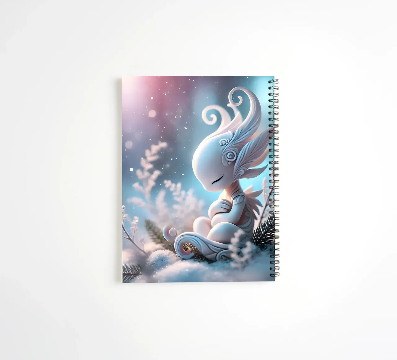 Twiglet spiral notebook by Twinkle Art Studio