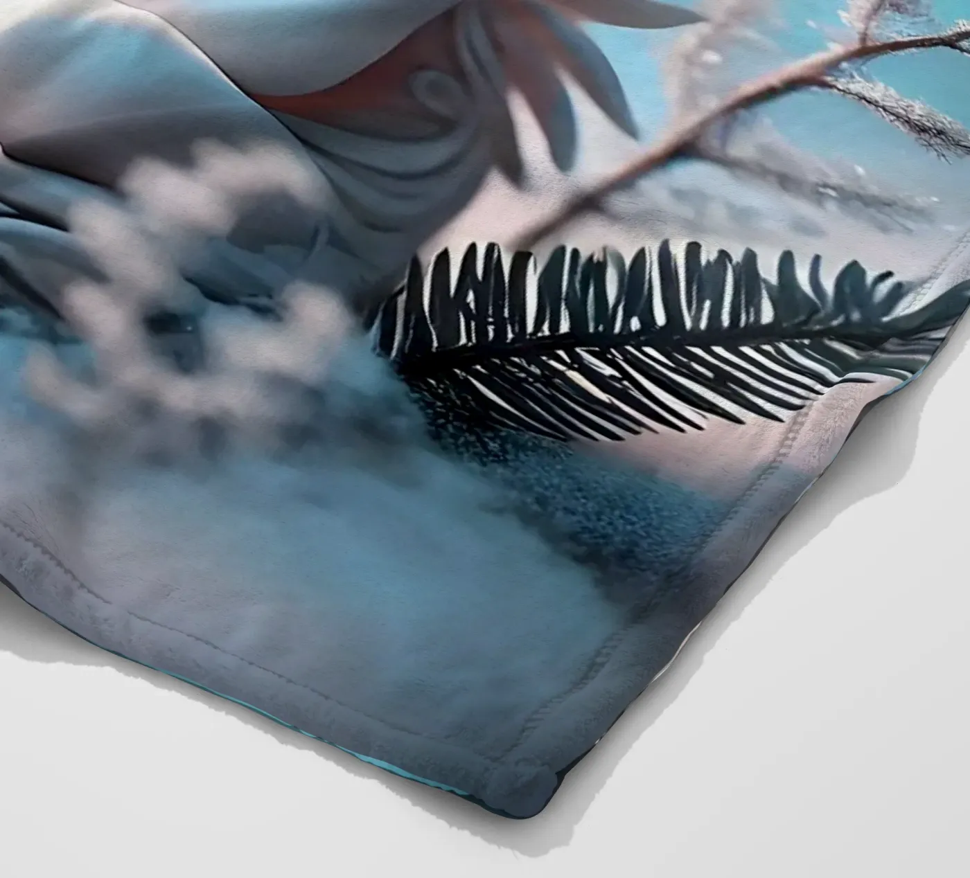 Twiglet Fleecedecke von Twinkle Art Studio