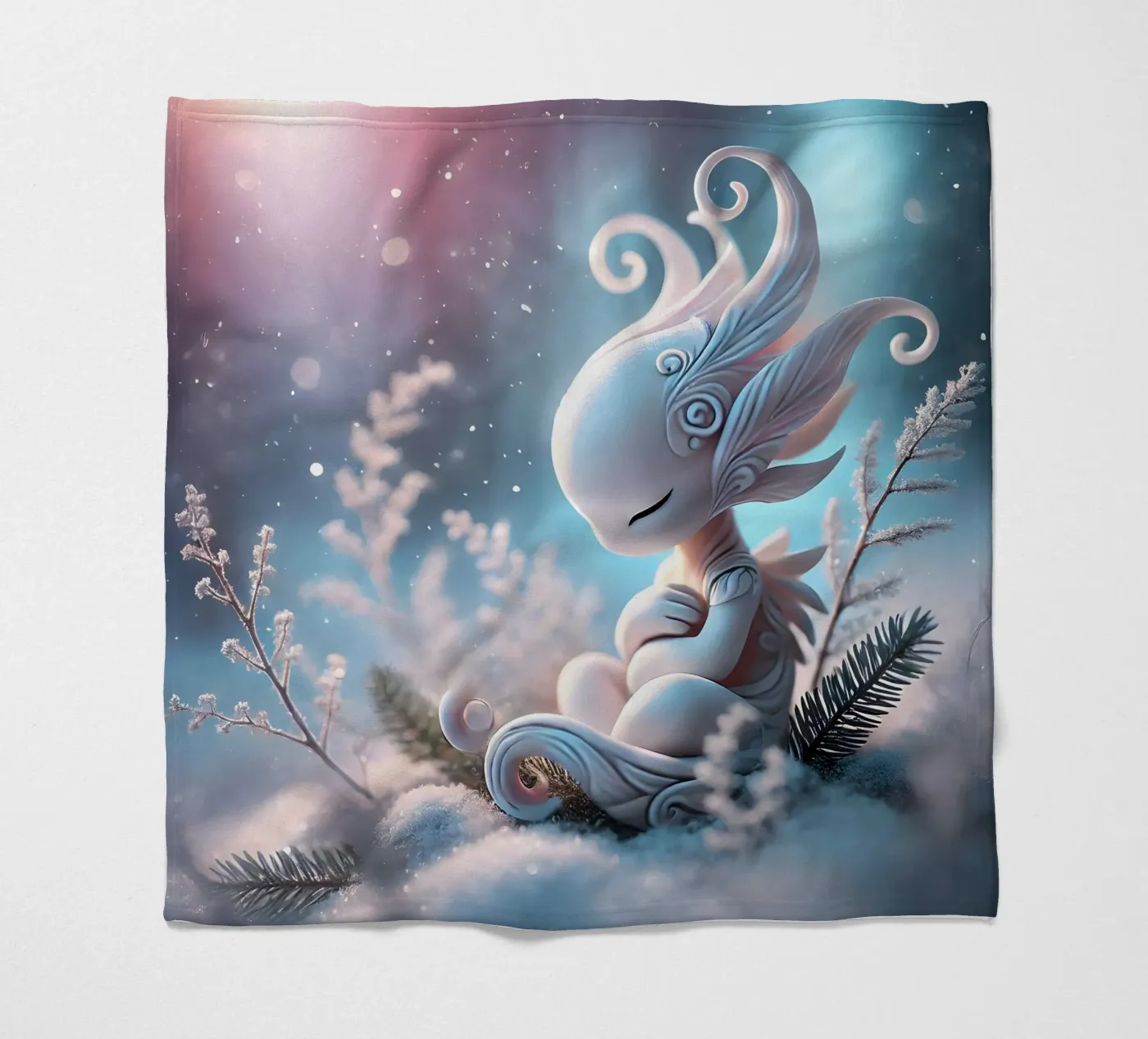 Twiglet Fleecedecke von Twinkle Art Studio