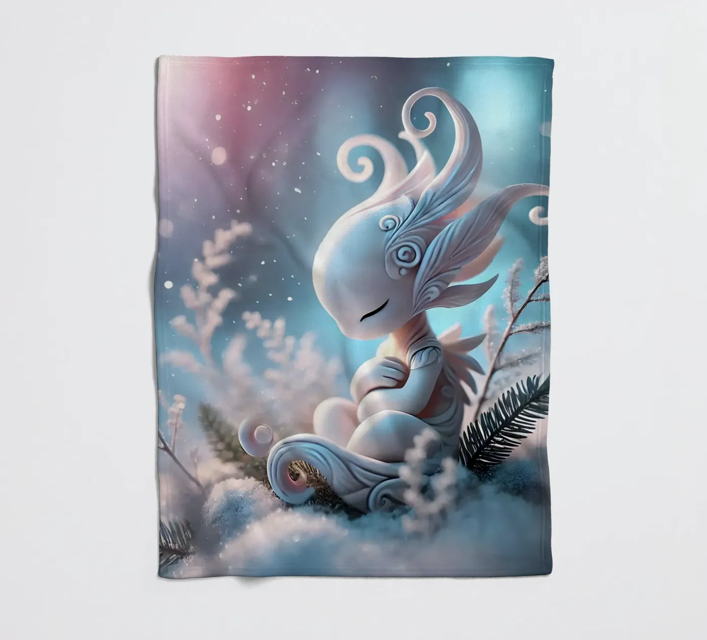 Twiglet Fleecedecke von Twinkle Art Studio