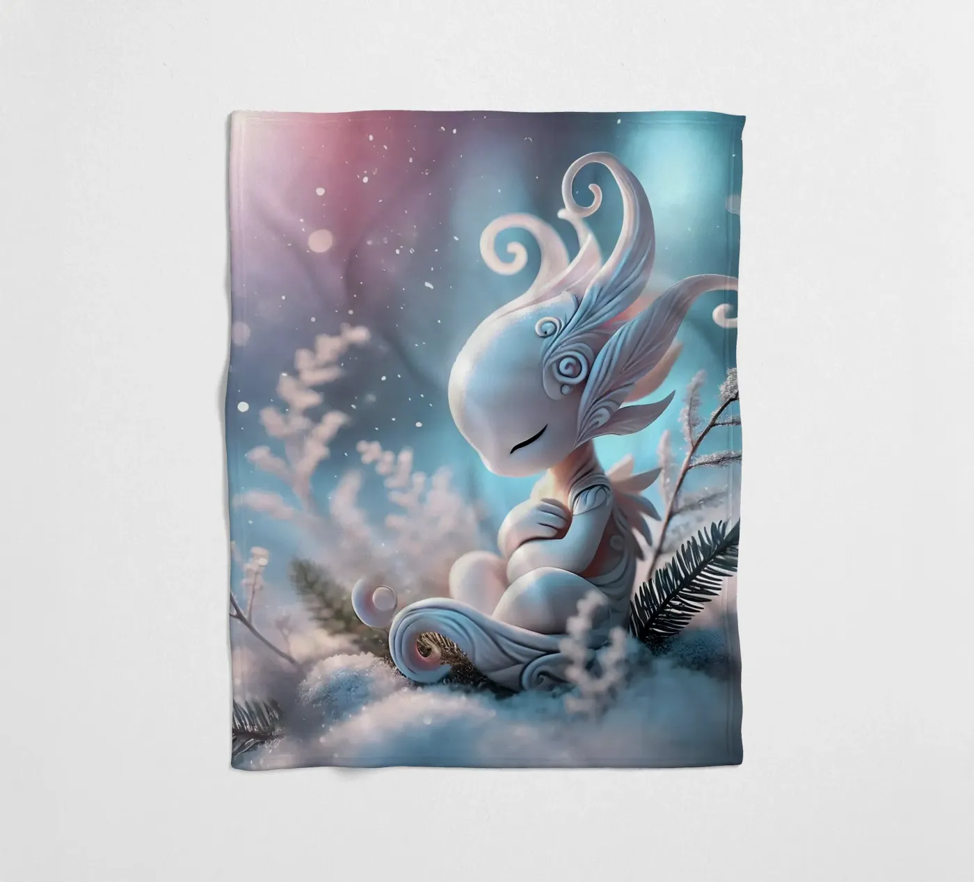 Twiglet Fleecedecke von Twinkle Art Studio