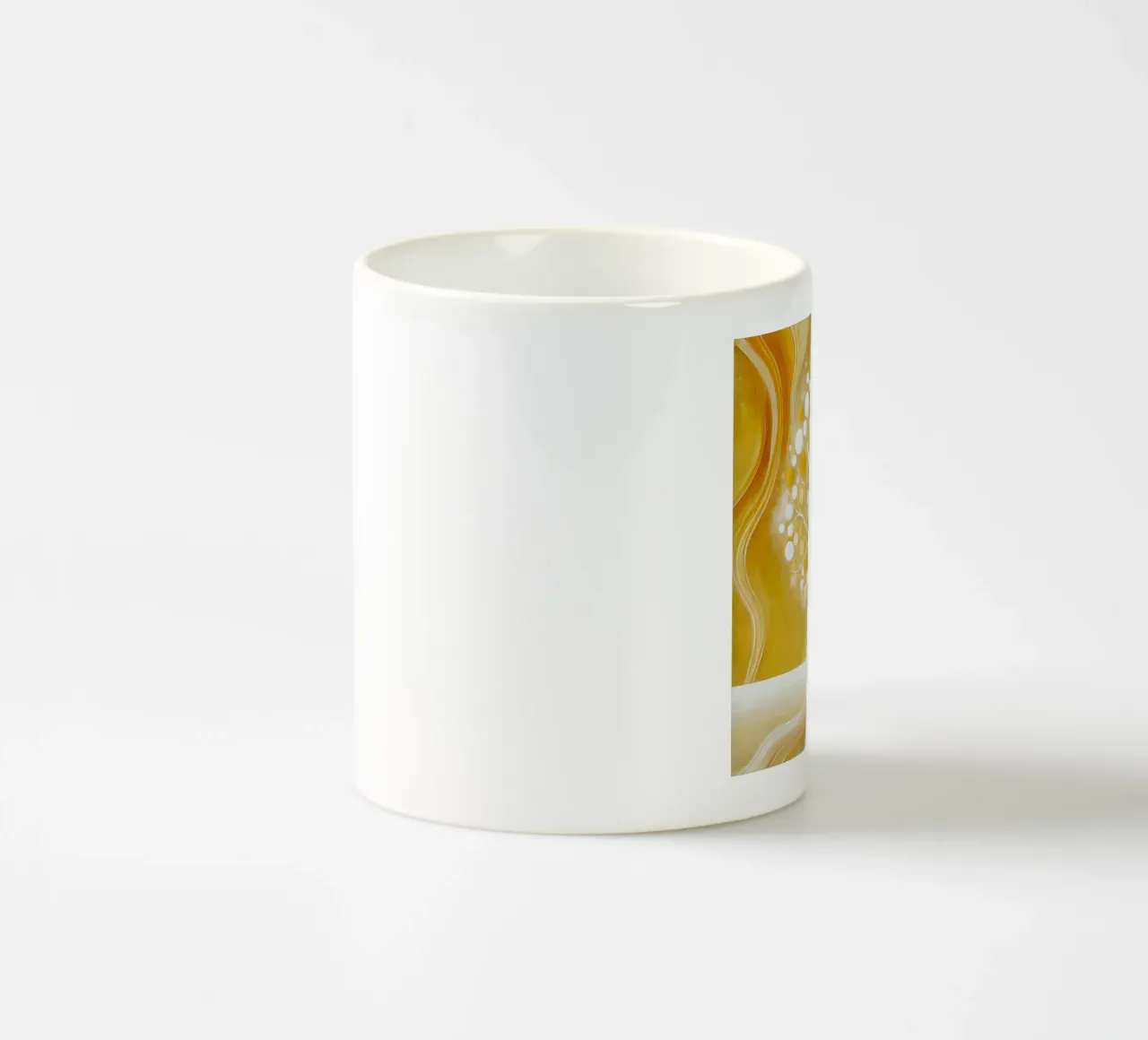 Albero - giallo tazza in ceramica da spiritual