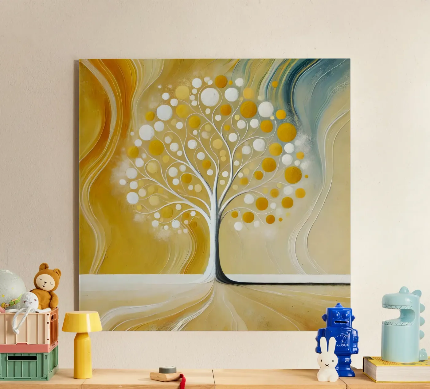 Tree - yellow plexiglass da spiritual