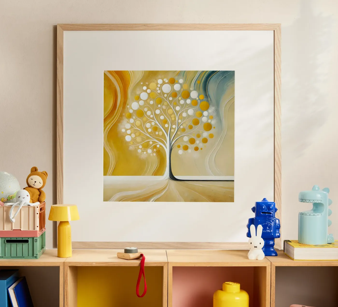 Albero - giallo poster da spiritual
