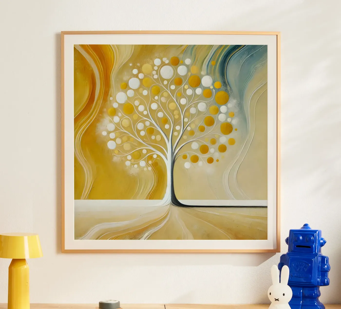 Albero - giallo poster da spiritual